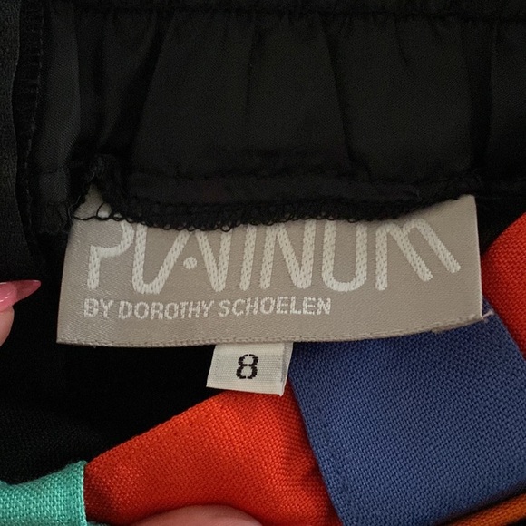 90s color block culottes shorts‎ - Picture 7 of 8